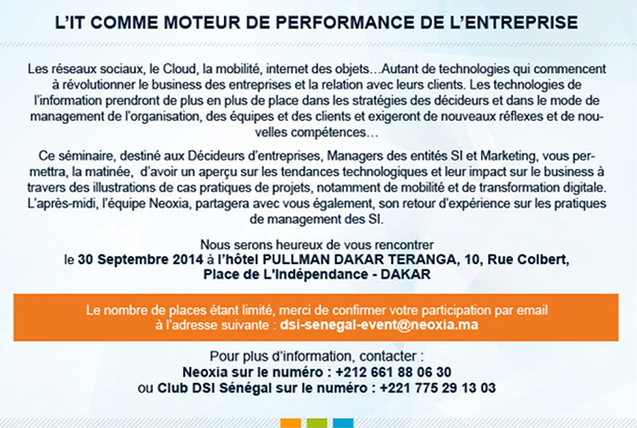 Seminaire IT Club DSI 30092014-2