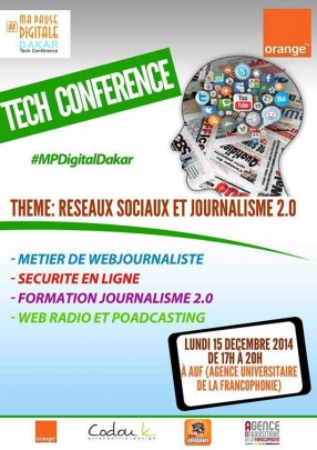 Ma Pause Digitale - Dakar - Reseaux sociaux et Journalisme 20