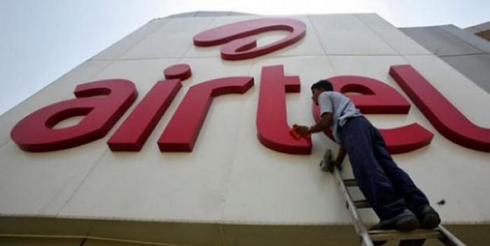 airtel logo mur