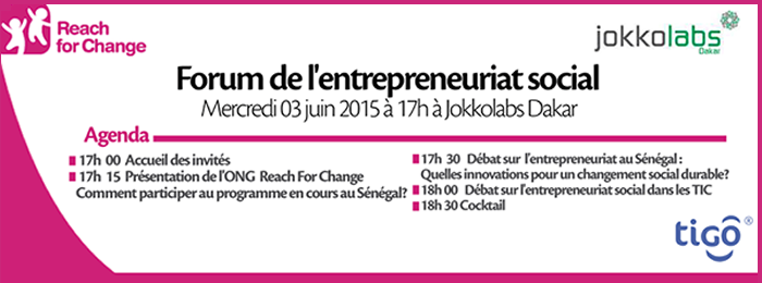 Reach for Change Senegal‎ - Forum de l-entrepreneuriat Social