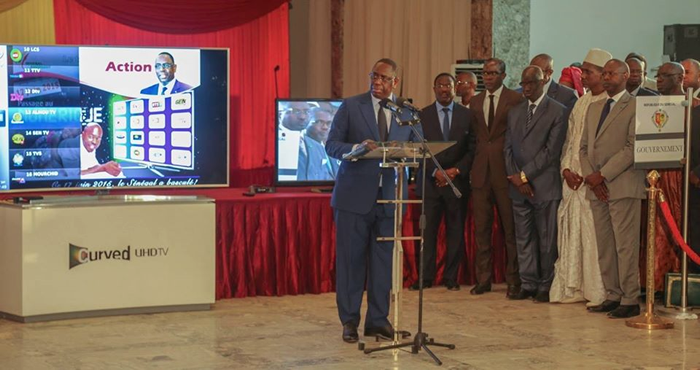 TNT au Senegal - Le President Macky SALL donne le Top Depart 2