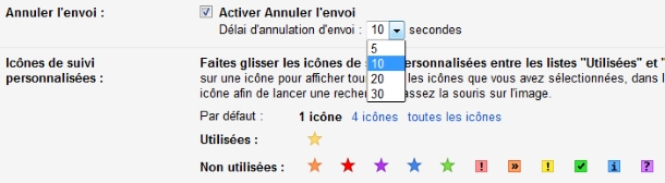  Capture d'écran de la fonctionnalité, désormais proposée à tous les clients Gmail.