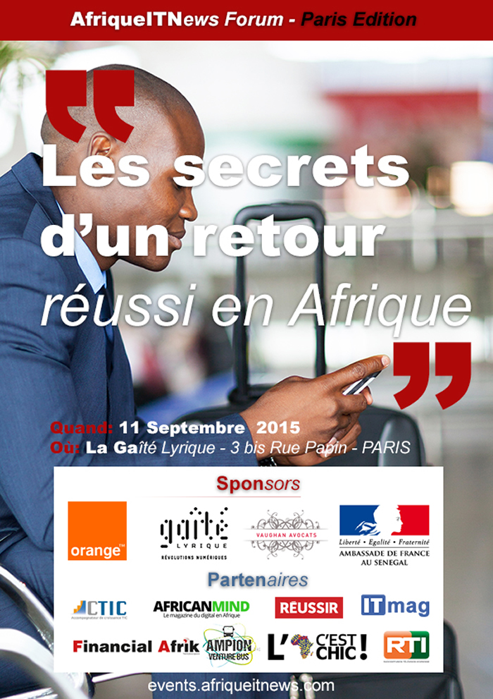 AfriqueITNews Forum Paris Edition - Sponsors